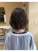 ボブとゆるふわパーマ◎