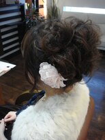 ビギンズ ヘア コウベ(BEGINS HAIR KOBE) 結婚式アップ3