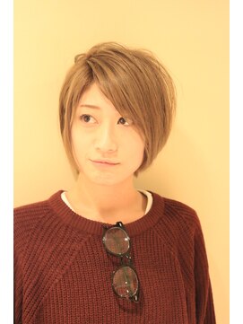 イマージュアヴェダ 丸井吉祥寺店 ImageAVEDA丸井吉祥寺阿部愁也 クリアベージュ×ボブ