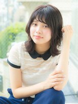 ルティア(Lutia) ひし形スタイル 暗髪 レイヤーカット