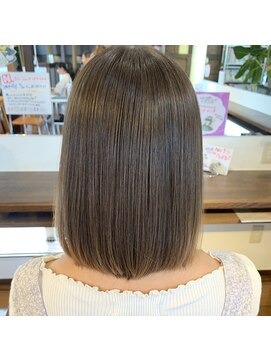 ピースリーヘア バイ カーサ(peathree.hair by CASA) 水素トリートメント×ワンレン