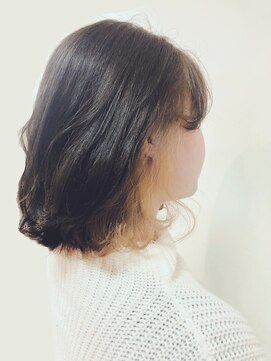 ルクス ヘア パートナー(Luxe HAIR PARTNER) ロブヘア×インナーカラー