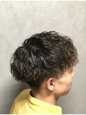 マッシュスタイル×ツイストスパイラル