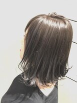 ヘアブランコブランコ 横浜(hair blanco_blanco) ボブルフ/艶ボルドー/こなれハイトーン/プレミアムカラー[横浜]