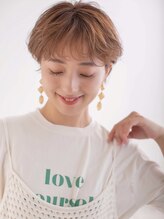 メゾンブラン アヴェダ(Maison Blanc AVEDA) 【ナチュラルこなれ感◎】ニュアンスパーマ/耳かけ/30代/40代