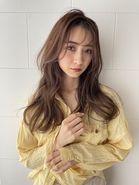 ルポ 京都四条河原町店(repos) ツーウェイバングの愛されロングヘア