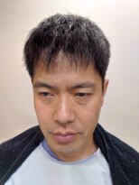 ヘアーカットデザインサロン スマッシュ 田町店(Hair cut design salon Smash)&nbsp;白髪染め フェードショートスタイル 黒髪ソフモヒ ビジネス 学生