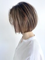 アルバム 渋谷パルコ(ALBUM)&nbsp;バレイヤージュ_グレージュカラーボブウルフ_ba332231