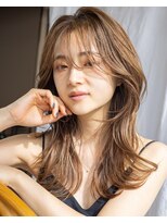 アフロート ギンザ(AFLOAT GINZA)&nbsp;【白川】20代30代40代レイヤースタイルカーキベージュ23.5.26