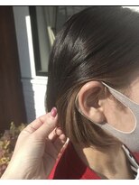 ポルカドット 豊橋店(Polkadot)&nbsp;インナーカラーが可愛い！ナチュラルボブ