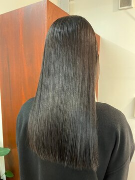 ベイルーム(BAYROOM by HONEY omotesando) 美髪ストレートヘア×地毛風ダークオリーブベージュ