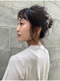 【 ゆる編みヘアアレンジ ×  グレージュカラー 】浅野美紀