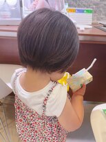 アチーブリス(achieve Liss)&nbsp;キッズショート ボブカット☆艶感×マロンブラウン