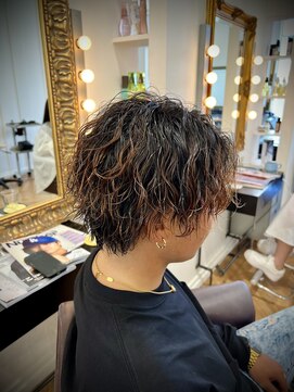 コワファースト  させぼ五番街店(COIFF1RST) 波巻き×ウルフ☆