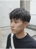 メンズ × パーマ