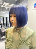ぷつっとボブ/ブルー