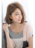 【透明感×ツヤ感】イルミナカラー×スポンテニアスボブディ札幌