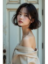 シェブル(che/ble)&nbsp;ゆるふわボブスタイル　30代40代50代髪質改善白髪染め川口駅