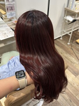 シュシュバイジャガラ 千葉駅北口店(chou chou byJAGARA) ワインレッド【chouchou千葉・千葉駅】