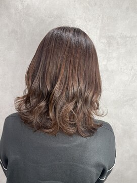 ルノン(LUNON) グレージュ/ナチュラルカラー/暗髪/ミルクティ/ボブ