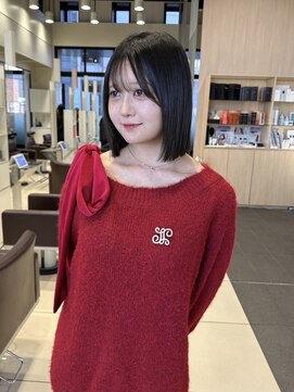 ザザ ZA/ZA 茗荷谷 ぱつっとボブ/タッセルボブ