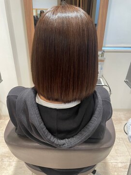 クララ カシハラ(CLALA Kashihara) 髪質改善/ショートボブ/ショコラブラウン