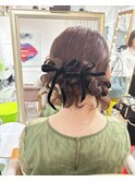 お団子アレンジ