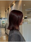 大人可愛い20代30代40代カラー/ミディアム/宮崎
