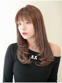 ロングレイヤー/韓国/ヨシンモリ/髪質改善/モテ髪