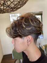 ミルアーツ ヘアープロデュース ニュアンスパーマ+ハイライト