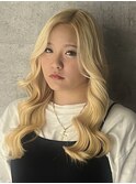 【ブロンドヘアカラー】しおん