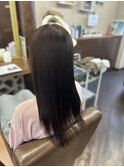 髪質改善にもなる酸熱トリートメント