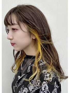 ピッコロ(Piccolo) イヤリングカラーイエロー