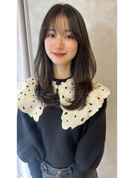 バン流＊韓国風透明感ロングレイヤー《川西能勢口/宝塚》