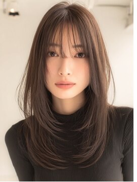 ダル 渋谷/表参道(DAL.) ハッシュカットバタフライカット顔回りカットカーテンバング