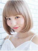 うる艶美髪ストレート×フレンチボブ