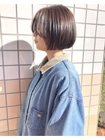 セカンド 鴨江店(2COND)&nbsp;丸みボブ×アンニュイ前髪