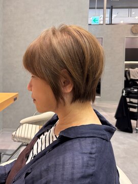 ヘアデザインファブロ イオンモール宮崎店(hair design FABRO.) 【FABRO.宮原】大人のショートスタイル20代30代40代