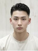 ツーブロック×スキンフェード◎外国人風バーバースタイル