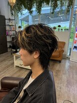 エルズ 大宮店(ailes) リバースセンターパート/ニュアンスパーマ/ダウンバング/大宮