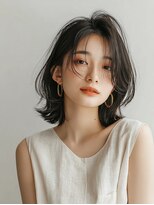 コトンアトリエ 人形町(COTON atelier)&nbsp;ダークパープル/ナチュラルショート/ミルクブラウン/夏/人形町