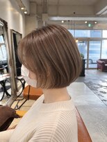 アーツオファ 町田(arts ofa)&nbsp;町田ボブハイライトグレージュ白髪ボカシ髪質改善カラー