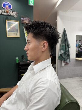 ザスーツブラザーズ(THE SUITS BROTHERS) MEN'SHAIRツイストスパイキー×フェード