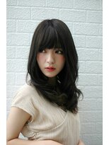 カームヘアー(CALM HAIR)&nbsp;セミロングの小顔ローレイヤースタイル