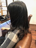 ヘアー サロン アットシュシュ(Hair Salon At'shushu)&nbsp;黒髪でも小顔補正立体カットとデジタルパーマでふんわり柔らかく