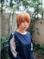 フラミューム 関内店(flammeum)&nbsp;無造作☆フェミニンショートボブ【関内　馬車道】