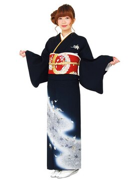 ゲッカビジン(GEKKABIJIN) レンタル訪問着AS83 34000円《東京着物レンタル六本木月下美人》