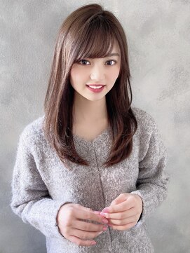 ローラン(ROULAND) 【ROULAND石川】ことりベージュナチュラルストレート