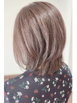 メルティー ヘア(Melty hair)&nbsp;ウルフxレイヤー☆グレージュxラベンダー☆ブリーチなし！