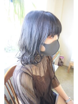 ヘアサロン テラス(Hair salon TERRACE.) 黒染めじゃない透明感のある暗っぽい感じ☆☆